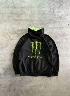 Vintage Y2k Monster Energy Hype Acid Thrashed Zip Up Hoodie  Shirt outfit  Gift For Men  For Women Easy 30 day return policy Sports Hoodie For Halloween With Long Sleeves, Sports Long Sleeve Hoodie For Halloween, Long Sleeve Sports Hoodie For Halloween, Monster Energy Shirt, Long Sleeve Hoodie With Logo Print For Outdoor, Outdoor Long Sleeve Hoodie With Logo Print, Green Long Sleeve Hip Hop Top, Casual Crew Neck Outerwear With Logo Print, Green Halloween Sweatshirt For Streetwear