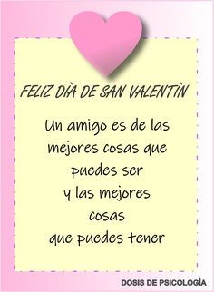 a pink heart with the words feliz dia de san valentine