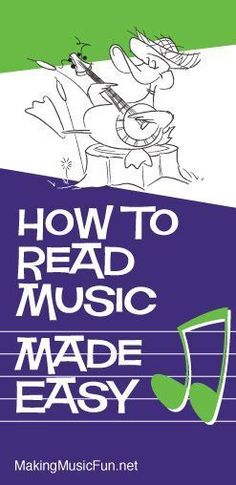 how to read music made easy for people and ducks