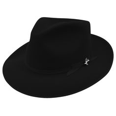 Stetson Stratoliner Fur Felt Fedora Elegant Fedora Felt Hat For Rodeo, Western Wool Fedora For Kentucky Derby, Western Style Formal Top Hat With Flat Crown, Elegant Brimmed Fedora For Rodeo, Formal Winter Hat With Flat Crown, Elegant Fedora For Rodeo And Kentucky Derby, Formal Winter Felt Hat With Flat Crown, Formal Western Wool Felt Hat, Elegant Fur Felt Top Hat For Rodeo