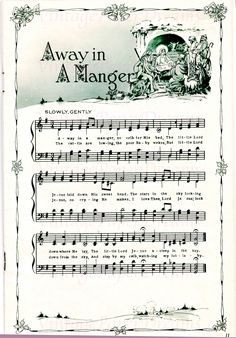 Vintage Printable Christmas Carol Sheet Music PDF - Etsy Christmas Notes, Stary Papier, Free Printable Sheet Music, Postal Vintage, Decoupage Vintage, Vintage Sheet Music