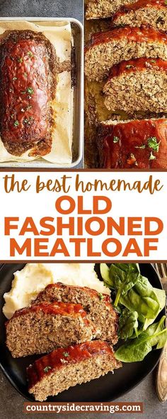 the best homemade old fashioned meatloaf recipe