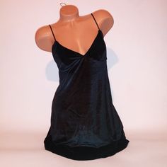 Victoria Secret Lingerie Chemise Slip Dress Black Solid Velvet Sleeveless Sleepwear New With Tags *Bundle To Save Chavonne11 010724 Medium Large Xl Xxl 2x Vs Slip Dress, Flirty Camisole With Built-in Bra For Night Out, Party Chemise With Built-in Bra And Spaghetti Straps, Flirty V-neck Slip Dress For Night, Sleeveless Coquette Nightgown With Built-in Bra, Night Out Camisole Chemise With Built-in Bra, Chic Party Camisole Sleepwear, Coquette Spaghetti Strap Slip Dress For Night Out, Party Chemise With Spaghetti Straps And Built-in Bra