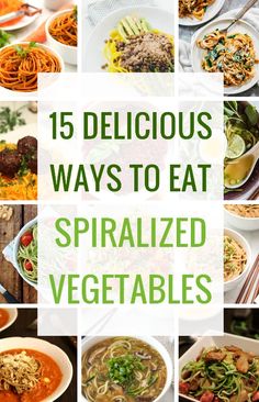 15 delicious ways to eat spiralized vegetables