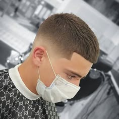 Mens Haircut 2 On Sides 3 On Top, Mens Haircut Faded Sides Short Top, Haircut For Men 2020, Fade With Textured Top, Men’s High Fade Buzz Cut, Textured Crop Top Fade, Men’s Faded Buzz, Men Short Hair Fade, Mens Haircuts Thick Hair