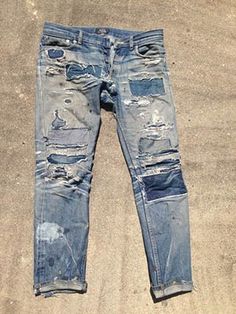 Trend Jeans, Denim Clothes, Grunge Jeans