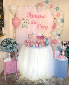 Decor Bedroom, Wall Decor Bedroom, Baby Photos, Tulle Skirt, Instagram Images, Balloons, Bedroom Decor, Birthday Cake