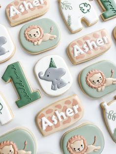 Wild one, boy birthday, wild one birthday, muted color palette, safari birthday, safari animals Animal Birthday Cookies, Wild One Birthday Party Cookies, Safari Birthday Cookies, Wild One Cookies Boy, Wild One Birthday Cookies Boy, Wild One First Birthday Cookies, Safari Cookies Decorated, Wild One Biscuits