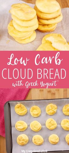 how to make low carb cloud bread with greek yogurt