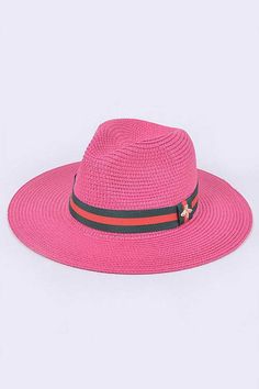 Bee Ribbon Straw Hat Get ready for your next adventure in style with our Bee Ribbon Straw Hat. Made with high-quality materials, this hat provides exceptional protection from the sun while keeping you cool and comfortable. A must-have for any outdoor enthusiast, this hat is designed to last and is the perfect addition to your wardrobe. Invest in quality and style with our Bee Ribbon Straw Hat. One SizeComposition - Paper Straw Christmas Coat, Outdoor Enthusiast, Denim Gift, Fuchsia Color, Paper Straws, Halloween Jewelry, Keep Your Cool, Color Khaki, Straw Hat