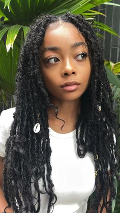 Tranças Faux Locs, Faux Locks, Skai Jackson, Braids Hairstyles Pictures, Cute Box Braids Hairstyles, Pelo Afro