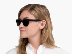 Harris Sunglasses in Jet Black | Warby Parker Classic Grey, Warby Parker, Oak Barrel, Prescription Eyeglasses, Grey Lenses, Eyeglasses For Women, A Frame, Jet Black, Square Sunglasses Men