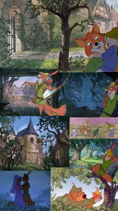 the fox and the hound from disney's animated movie