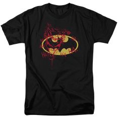 Batman Joker Graffiti - Men's Regular Fit T-Shirt Men's Regular Fit T-Shirt Batman Joker Graffiti, Batman Logo, Batman Joker, Funny Cat, Black Print, Cotton Shorts, Branded T Shirts, Unisex Fashion, Shirt Sleeves