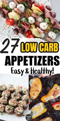 low carb appetizers that are easy and healthy