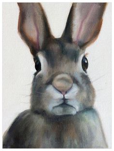 Vinny Wall Art-Wall Art-Jack and Jill Boutique Ranch Art, Rabbit Room, Arts And Crafts Bungalow, Jobs In Art, Bunny Painting, Rabbit Illustration, Art Major, Drawing Animals