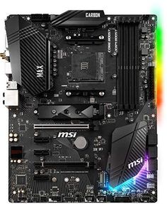 MSI Performance Gaming AMD Ryzen 1st, 2nd, and 3rd Gen AM4 M.2 USB 3.2 Gen 2 DDR4 HDMI Display Port Wi-Fi ATX Motherboard (B450 Gaming PRO Carbon MAX WiFi) - Gamezbyte Pc Components, Docking Station