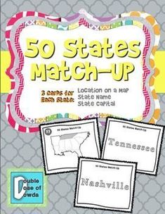 the 50 states match up game