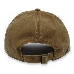 Elevate your style with the Marines Semper Fidelis Dashboard Adjustable Hat! The cotton canvas and embossed leather patch give this hat a unique look  One size fits most 100% Cotton Canvas Embossed leather patch Unstructured crown, fully curved visor and back strap closure with metal slide Brown Waxed Finish Hat With Flat Brim, Brown Flat Brim Hat With Waxed Finish, Classic Brown Hat With Waxed Finish, Brown Hat With Waxed Finish And Curved Brim, Brown Waxed Finish Hat With Curved Brim, Brown Waxed Finish Curved Brim Hat, Classic Brown Six-panel Baseball Cap, Casual Leather Six-panel Baseball Cap, Classic Hat With Curved Brim In Distressed Brown