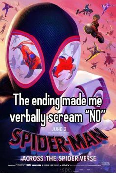 the spider - man movie poster has been altered to look like it's in an animated