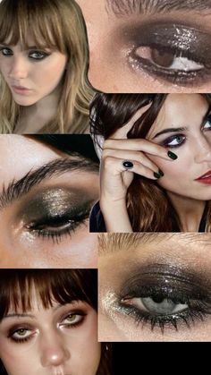 Grunge and messy makeup in 2024 #makeup #grunge #2024 #trends Messy Makeup, Rock Makeup, Makeup Tricks, Dark Makeup, Eye Makeup Art, Grunge Makeup