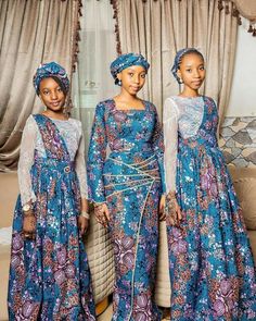 Latest Hausa Ankara Gown Styles, Kampala Gown Styles For Ladies, Modest Dresses Fashion, Ankara Gown