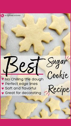 the best sugar cookie recipe for christmas