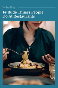 "When it was time to get my first job, I was thrilled to join the ranks of high school-age servers at a family-owned pizza joint in our neighborhood. I enjoyed the job so much that I extended my employment through college while home for summer breaks. The only negative of the job? Ill-mannered customers. I was shocked to discover that not everyone treated dining out with the same reverence I did, and in fact, some people were downright rude." At the link, we’ve rounded up 14 discourteous things people often do when dining out. #diningout #restaurantetiquette #etiquette #tipping #restaurant One Glass Of Wine, Cream Sauce Pasta, Chicken Alfredo Pasta, Alfredo Pasta, School Age, Birthday Dinners, Summer Break