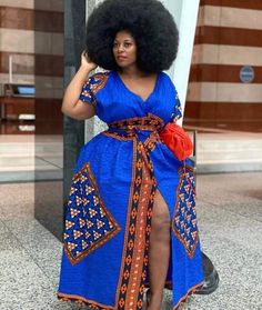 Ankara Dress Styles Plus Size, Ankara Plus Size, Styles Plus Size, Flared Dresses, Fitted Party Dress, Nigerian Dress, Ankara Dress Styles, Midi Party Dress