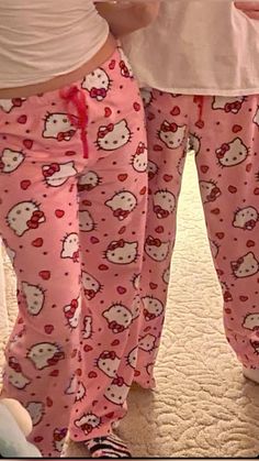 Hello Kity Pajamas, Hello Kitty Costume Plush, Cute Couple Pics Hello Kitty, Hello Kitty Valentines Pajamas, Cute Hello Kitty Pajamas, Hello Kity Outfits, Cute Pajamas For Couples, Hello Kitty Pajama Pants Matching, Cute Pic Ideas For Couples