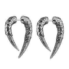 PRICES MAY VARY. Antelope Horn Earring: Retro gothic punk antelope horn design, classic simplicity. Every detail has been polished, authentic to the touch and extremely visual, comfortable to wear and a great choice for a club or Halloween party. Clothing to match the rock, goth and hip-hop styles Materials: Made of high-quality stainless steel with a delicate pattern that does not fade, hypoallergenic, rust, deform, making this earring durable and suitable for long wear without damaging the ski Punk Piercings, Antelope Horns, Biker Party, Horn Earrings, Earrings For Men, Gothic Punk, Party Jewelry, Jewelry Companies, Hip Hop Fashion