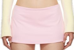 Sporty Skirted Shorts For Spring, Summer Elastane Skort, Elastane Skort For Summer, Sporty Short Mini Skirt For Summer, Sporty Elastane Swim Skirt For Spring, Spring Swim Skirt With Lined Short Length, Summer Mini Elastane Skirt, Sporty Elastane Skort For Spring, Pink Elastane Skirt For Spring