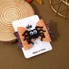 Welcome to our store! Specification: Material: Alloy Style: Halloween Barrettes Processing Process: Manual Color: Purple 1, Purple 2, Purple 3, Orange Bat, Orange Spider, Orange Pumpkin, Resin Pumpkin, Resin Spider, Big Eye Spider, Resin Ghost Popular Elements: Pumpkin Skull Style: Personality Size: one size.  Color: Multicolor.  Gender: unisex.  Age Group: adult. Halloween Hair Clips, Ghost Party, Halloween Accessories Hair, Halloween Bows, Great Gifts For Women, Halloween Hair, Halloween News, Party Festival, Fete Halloween