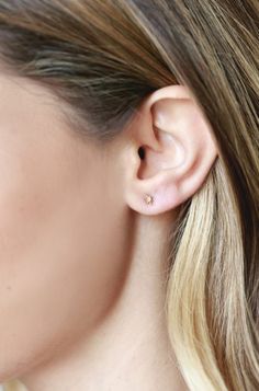 Little Dipper Studs - KATIE DEAN JEWELRY Rose Gold Star-shaped Dainty Earrings, Dainty Star-shaped Rose Gold Earrings, Dainty Rose Gold Star Earrings, Starburst Earrings As Gift, Star Light Star Bright, Pretty Ear Piercings, Body Accessories, Wish Upon A Star, Ear Parts