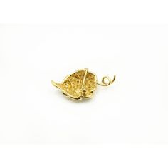 Beautiful three dimensional diamond white and yellow gold leaf brooch that canals be worked as a pendant.  The vine area has a loop that the chain can go through.  The leaf is accented by 56 stones with white gold background.  Loop is .11" by .13". Leaf Brooch, Gold Background, Gold Leaf, Diamond White, Three Dimensional, Vines, Yellow Gold, White Gold, Chain