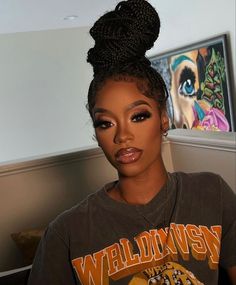 Ultimate Glam Makeup, Natural Soft Beat Makeup Black Women, Black Makeup Black Women, Natural Glam Makeup Prom Black Women, New Years Eve Hairstyles For Black Women, Natural Makeup For Black Women Prom, Brown Glam Makeup Black Women, Makeup Ideas Black Women Natural, Prom Makeup For Brown Skin