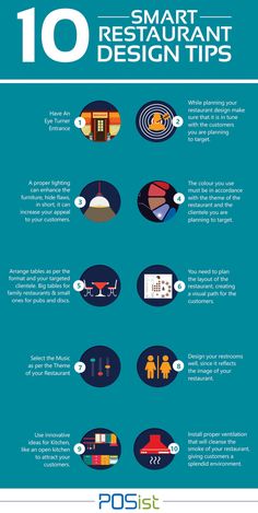 the 10 smartest restaurant design tips infographicly designed by posst com