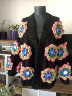 Floral Mohair Wool Cardigan for Winter Mohair Wool, Wool Cardigan, Cardigans For Women, Sweater Outfits, Sweaters & Cardigans, Cardigans, Beauty Book, Accessory Gift, Pet Supplies