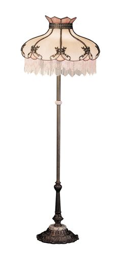 Meyda Tiffany - 31314 - Three Light Floor Lamp - Elizabeth - Mahogany Bronze Victorian Floor Lamps, Three Light Floor Lamp, Victorian Lamps, Lamps Floor, Unique Chandeliers, Glass Floor Lamp, Glass Lamps, Tiffany Glass, Tiffany Lamps