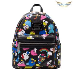 Loungefly Sanrio Hello Kitty Aop Mini Backpack Brand New With Tags Size: Mini / Approx. (9" W X 10" H X 4" D) Exclusive Our Reputation Is Extremely Important, And We Are Devoted To Ensure You Can Buy With Full Confidence Any Questions Feel Free To Contact Us Hello Sanrio Characters, Hello Sanrio, Sanrio Bag, Loungefly Hello Kitty, Cute Mini Backpacks, Charmmy Kitty, Hello Kitty Sanrio, Loungefly Bag, Hello Kitty My Melody