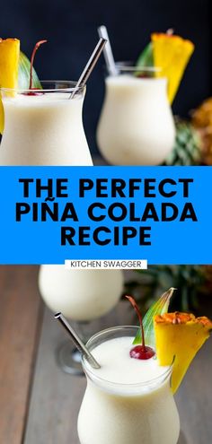 the perfect pina colada recipe