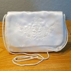 Hand Crafted | Bags | Handmade Satin Brides Bag | Poshmark Patchwork Clutch, Plastic Handbag, Handmade Leather Purse, Bride Bag, Embellished Clutch, Beaded Evening Bags, Leather Patchwork, Handcrafted Bags, Vintage Cufflinks