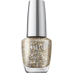 OPI Infinite Shine - Jewel Be Bold Collection - Pop The Baubles / 0.5 oz. Opi Jewel Be Bold, Festive Nail Designs, Classic Nail, Top Coat Nail Polish, Gold Nail Polish, Chrome Nail Powder, Long Lasting Nail Polish, Holiday 2022, Opi Infinite Shine