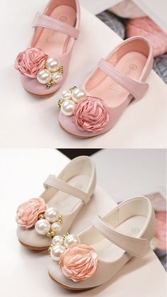 The most beautiful shoes are not in my store, but on the baby! Non-slip Sandals For Spring Party, Non-slip Sandals For Party In Spring, Flowers Beach, Flower Princess, Pearl Flowers, Girls Dress Shoes, Kids Fashion Dress, Princess Shoes, Pearl Flower