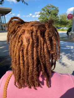 Brown Dreadlocks, Thick Natural Hair, Ginger Hair Color, Dyed Hair Inspiration