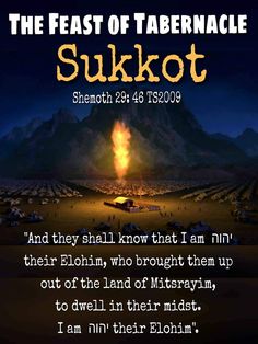 the feast of tabernacle sukkot with an image of a burning candle