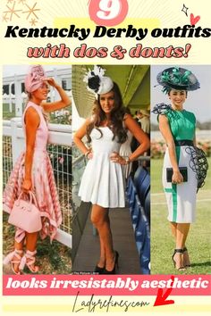 Kentucky Derby Outfit For Women Casual, Derby Outfits For Women Casual, Derby Attire For Women, Kentucky Derby Dresses For Women, Kentucky Derby Party Ideas Outfit, Kentucky Derby Outfit For Women Classy, Kentucky Derby Outfit For Women Dresses, Derby Outfits For Women Dresses