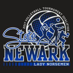 the logo for state basketball tournament, featuring an image of a ball and two people