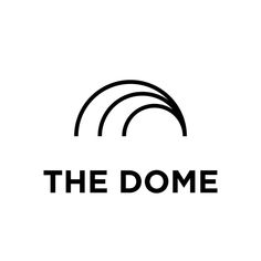 the dome logo on a white background