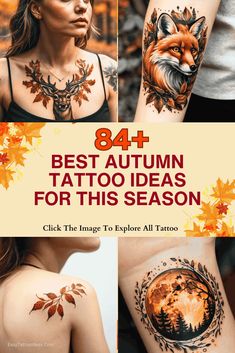 the best autumn tattoo ideas for this season